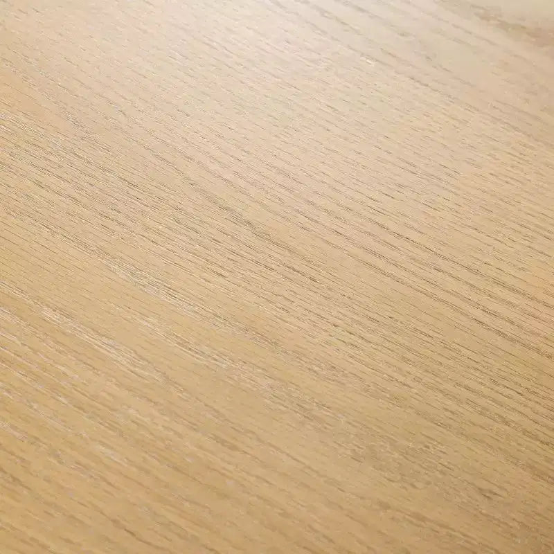 Tavolo da pranzo rotondo da 46" in legno massello per 4 persone, gambe a piedistallo scanalate, finitura naturale