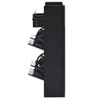 Okak Scarpiera Moderna, Organizer per Scarpe con 4 Cassetti a Ribalta e 2 Cassetti Semplici, Scarpiera Indipendente per Ingresso, Soggiorno