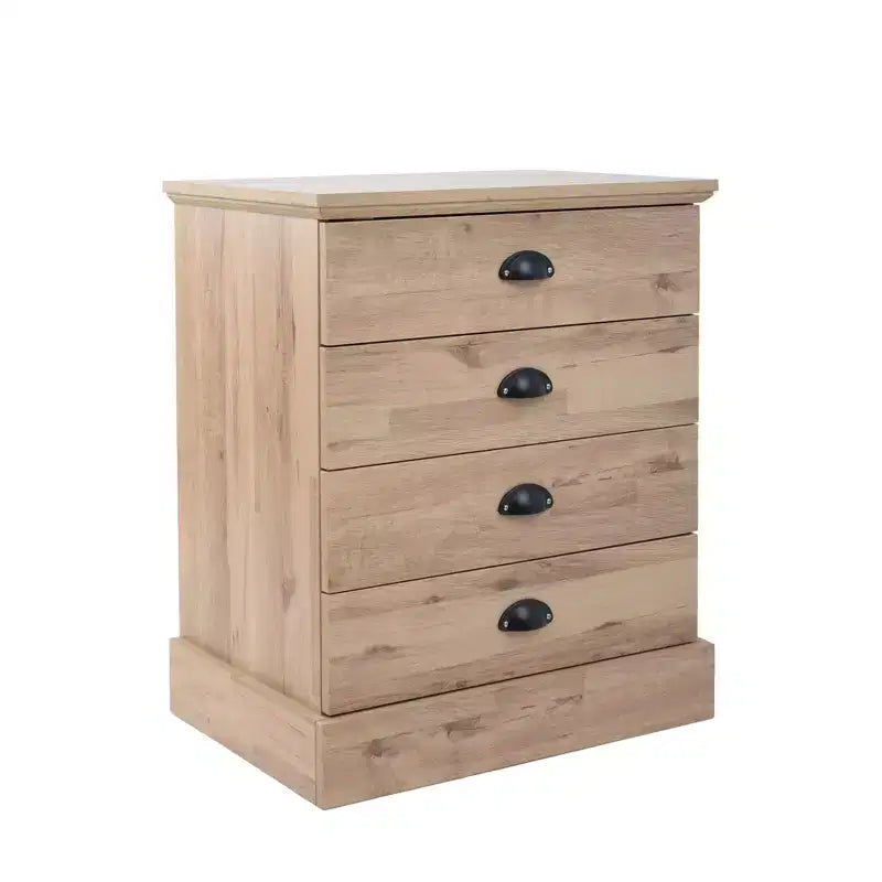 Comodino in legno a 4 cassetti AndMakers