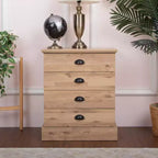 Comodino in legno a 4 cassetti AndMakers
