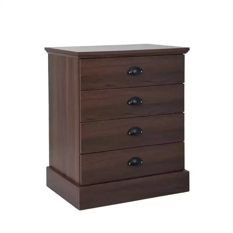 Comodino in legno a 4 cassetti AndMakers