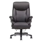 Sedia da ufficio ergonomica Okak Classic con braccioli regolabili, sedia comoda con girevole a 360 gradi e ruote, sedia da scrivania per ufficio, casa, grigio