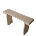 Okak 60IN Tavolo Consolle Lungo Rustico, Tavolo da Ingresso con Piano Spesso e Lungo, Tavolo d'Appoggio Rustico per Soggiorno, Corridoio
