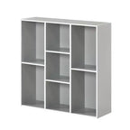 Libreria contemporanea Haven a 7 ripiani – Soluzione salvaspazio per soggiorno, camera da letto o ufficio