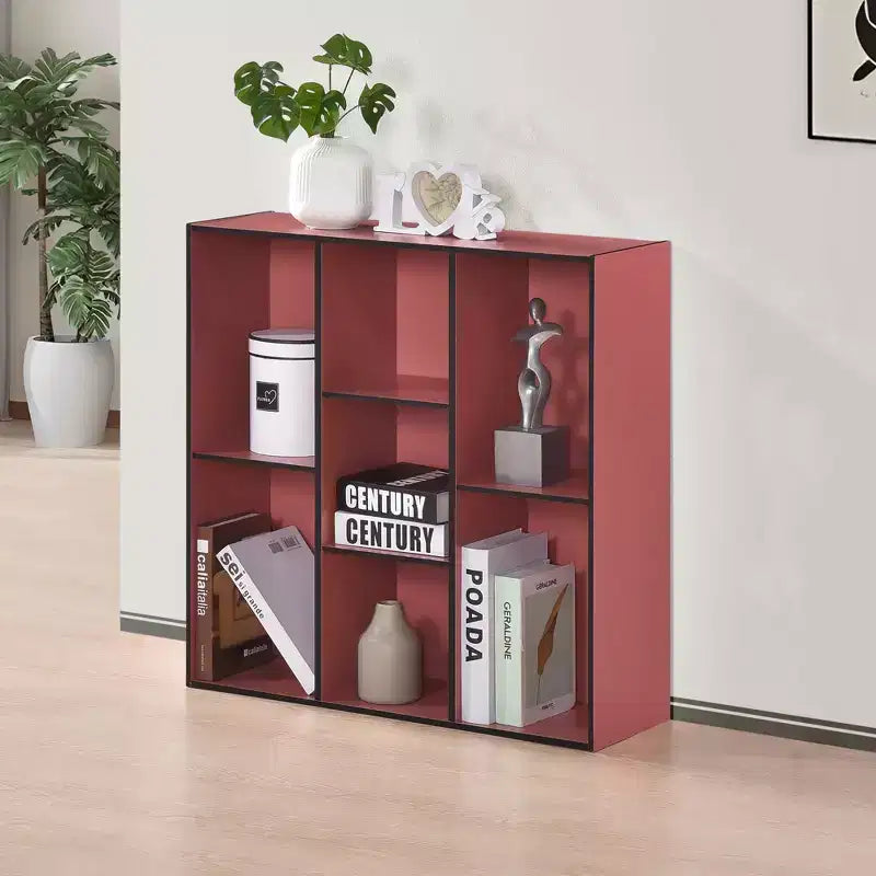 Libreria contemporanea Haven a 7 ripiani – Soluzione salvaspazio per soggiorno, camera da letto o ufficio