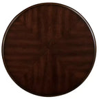 Tavolino rotondo retrò da 22 pollici, tavolino da divano in legno massello con ripiano, tavolino angolare da salotto, facile da montare