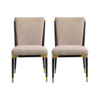 Christopher Knight Home Ulrika Sedie moderne da pranzo imbottite (set da 2)