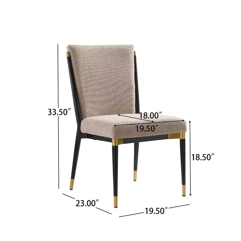 Christopher Knight Home Ulrika Sedie moderne da pranzo imbottite (set da 2)